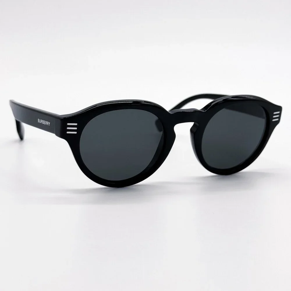 NEW BURBERRY SUNGLASSES BE4404 3001/87 BLACK/GRAY EYEWEAR BE4404 300187